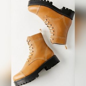 Urban Outfitters Juliette Treaded Combat Lace-up Boot, 7